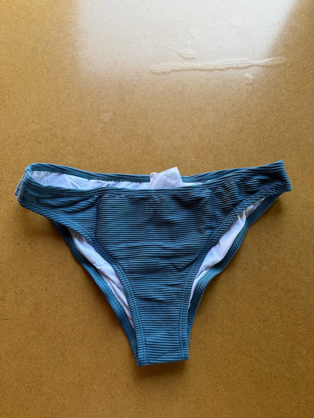 Cupshe NEW Women's Ribbed Textured Bikini Bottom Size Small #260197